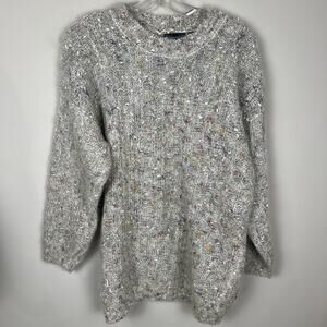 Best American Clothing Co Womens Medium Mohair Blend 90s‎ Vintage Chunky